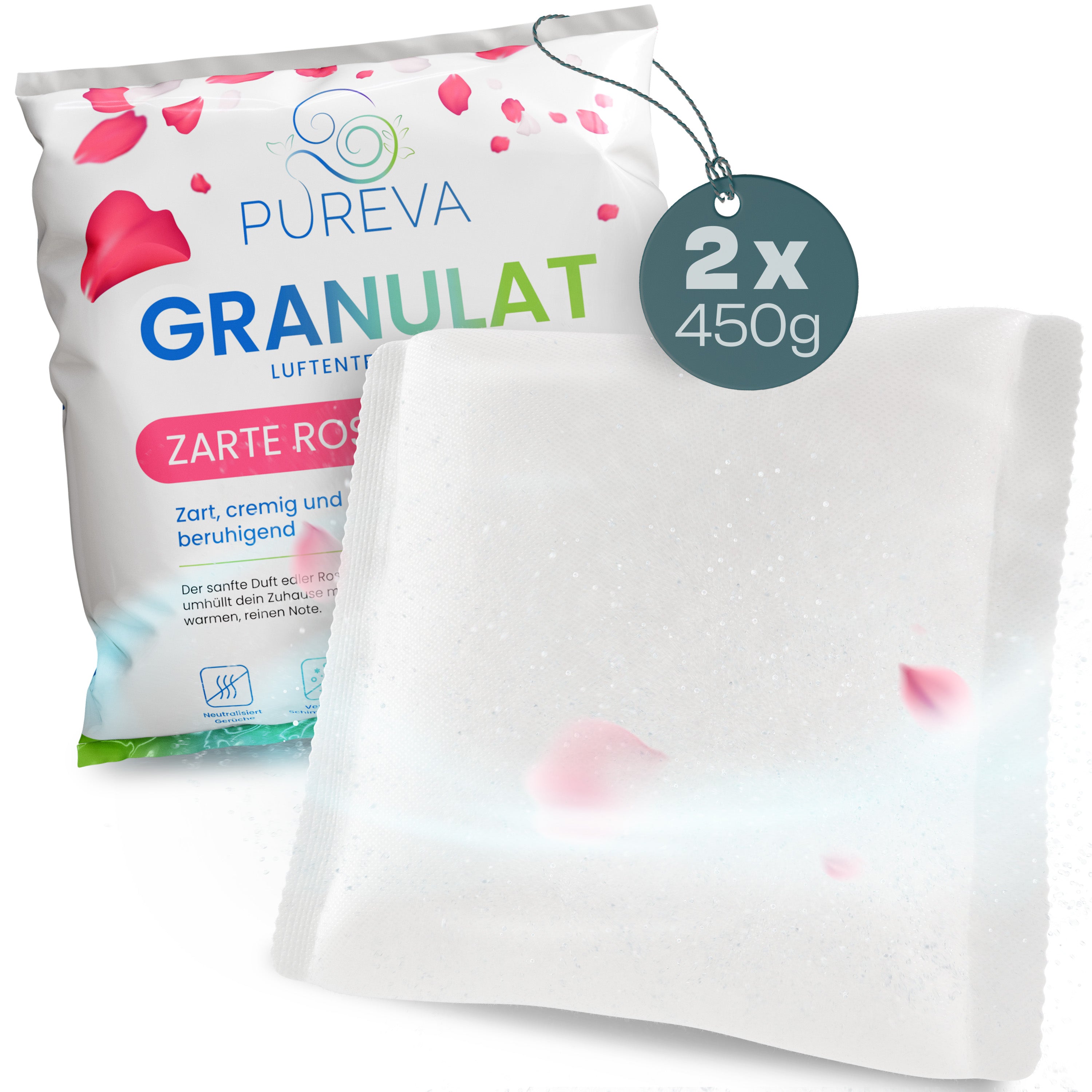 CrystalFlow Granulat Nachfüllset (Zarte Rose)