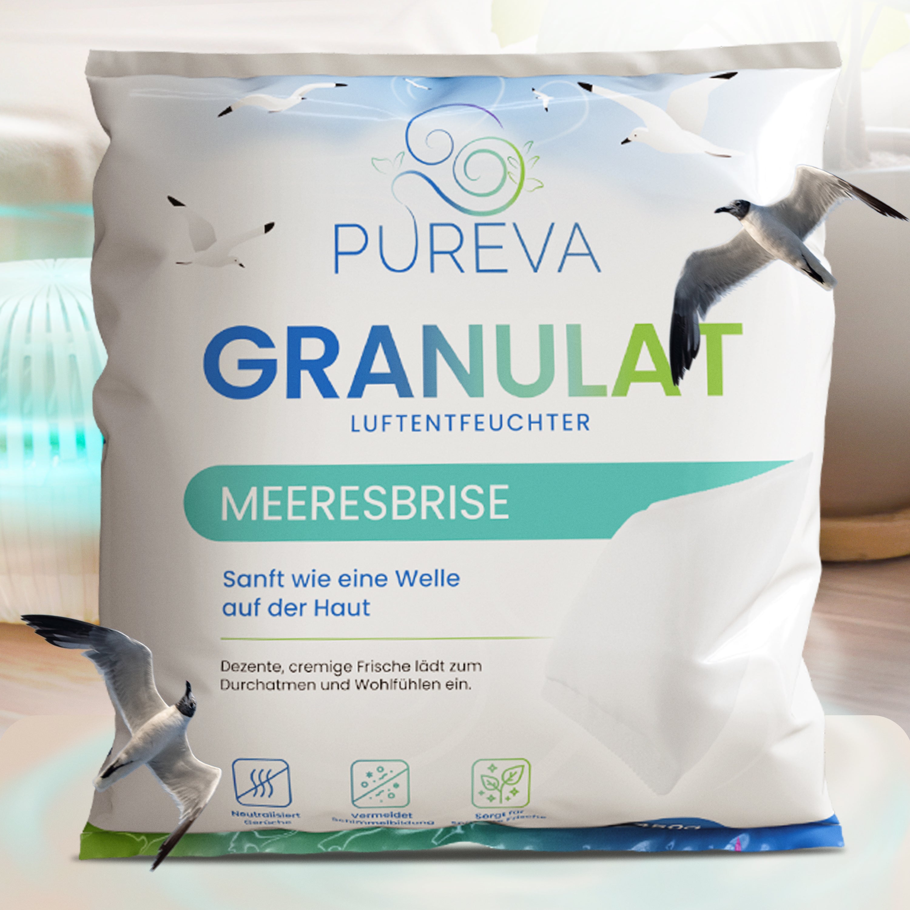 CrystalFlow Granulat Nachfüllset (Meeresbrise)