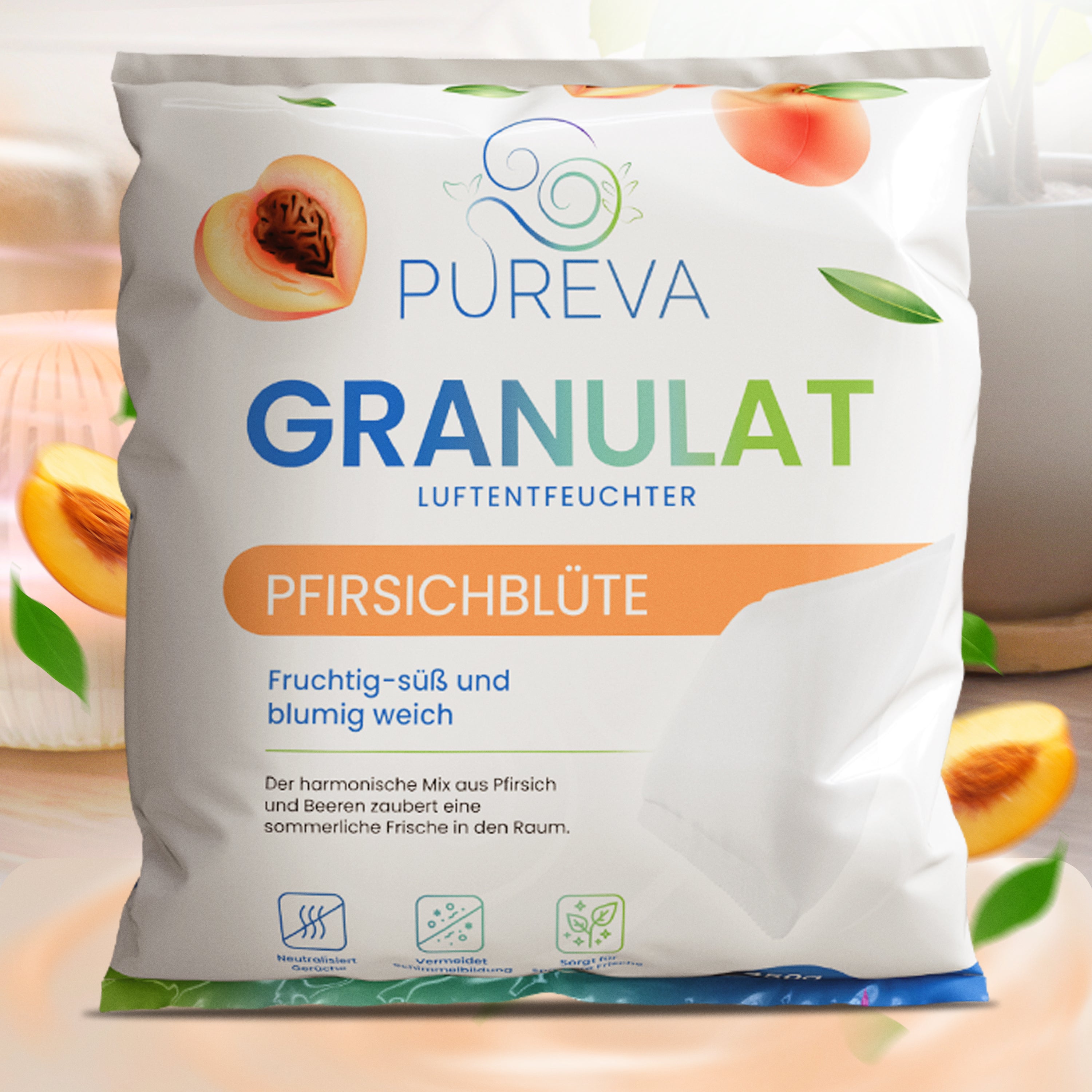 CrystalFlow Granulat Nachfüllset (Pfirsichblüte)