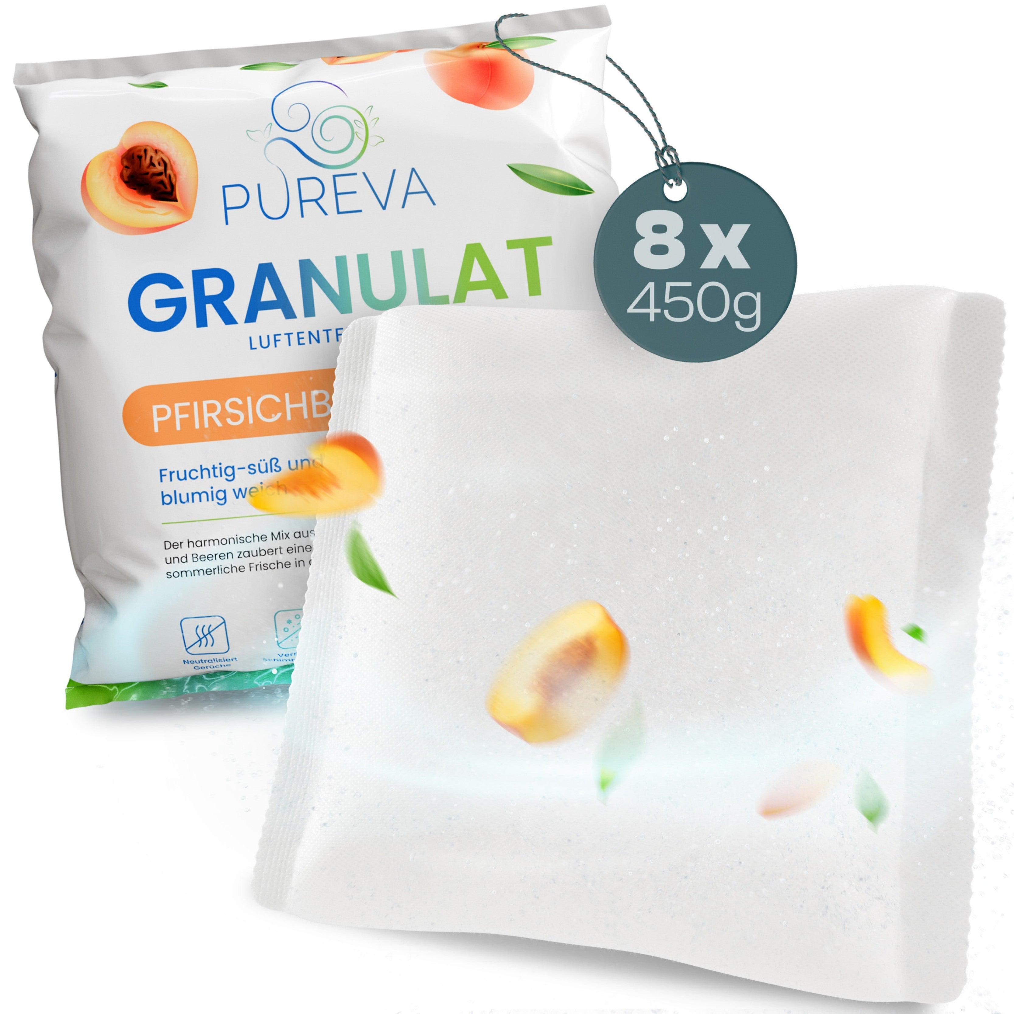 CrystalFlow Granulat Nachfüllset (Pfirsichblüte)