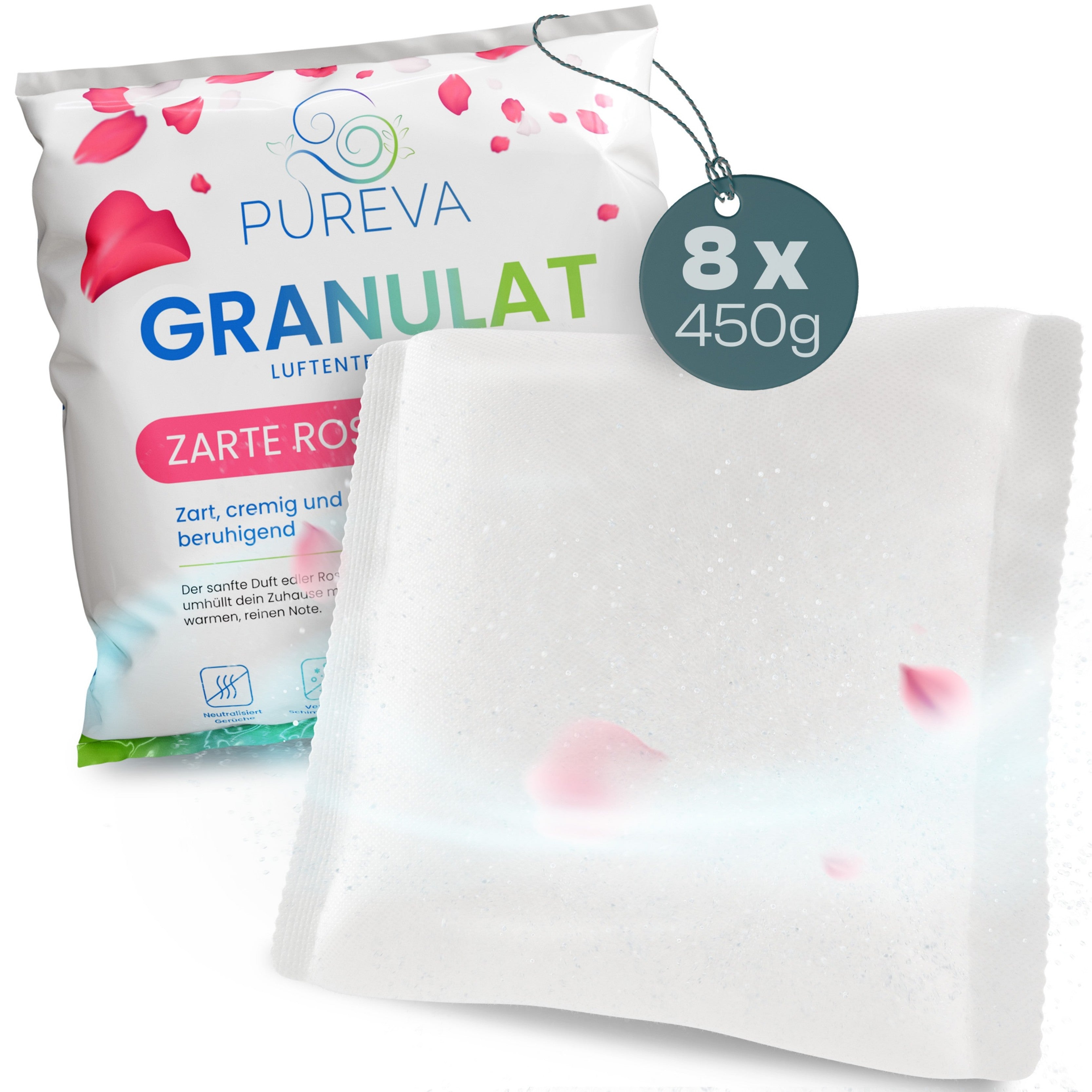CrystalFlow Granulat Nachfüllset (Zarte Rose)